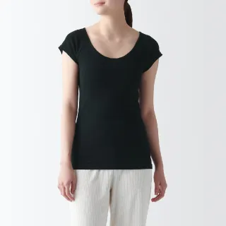 【MUJI 無印良品】女針織法式袖T恤(共3色)