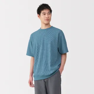 【MUJI 無印良品】男速乾鬆餅紋圓領短袖T恤(共6色)