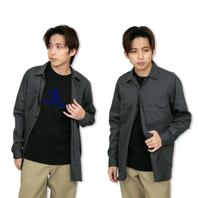 【Dickies】Dickies 574 三色 現貨 長袖 襯衫 男女皆可 鈕扣 工作服 美版偏大(長袖 襯衫7141)