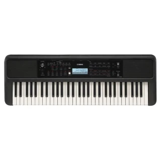 【Yamaha 山葉音樂】[2025最新款]PSR-E383 61鍵 數位鋼琴 黑色 附高級保養組(原廠公司貨 商品皆有保固一年)