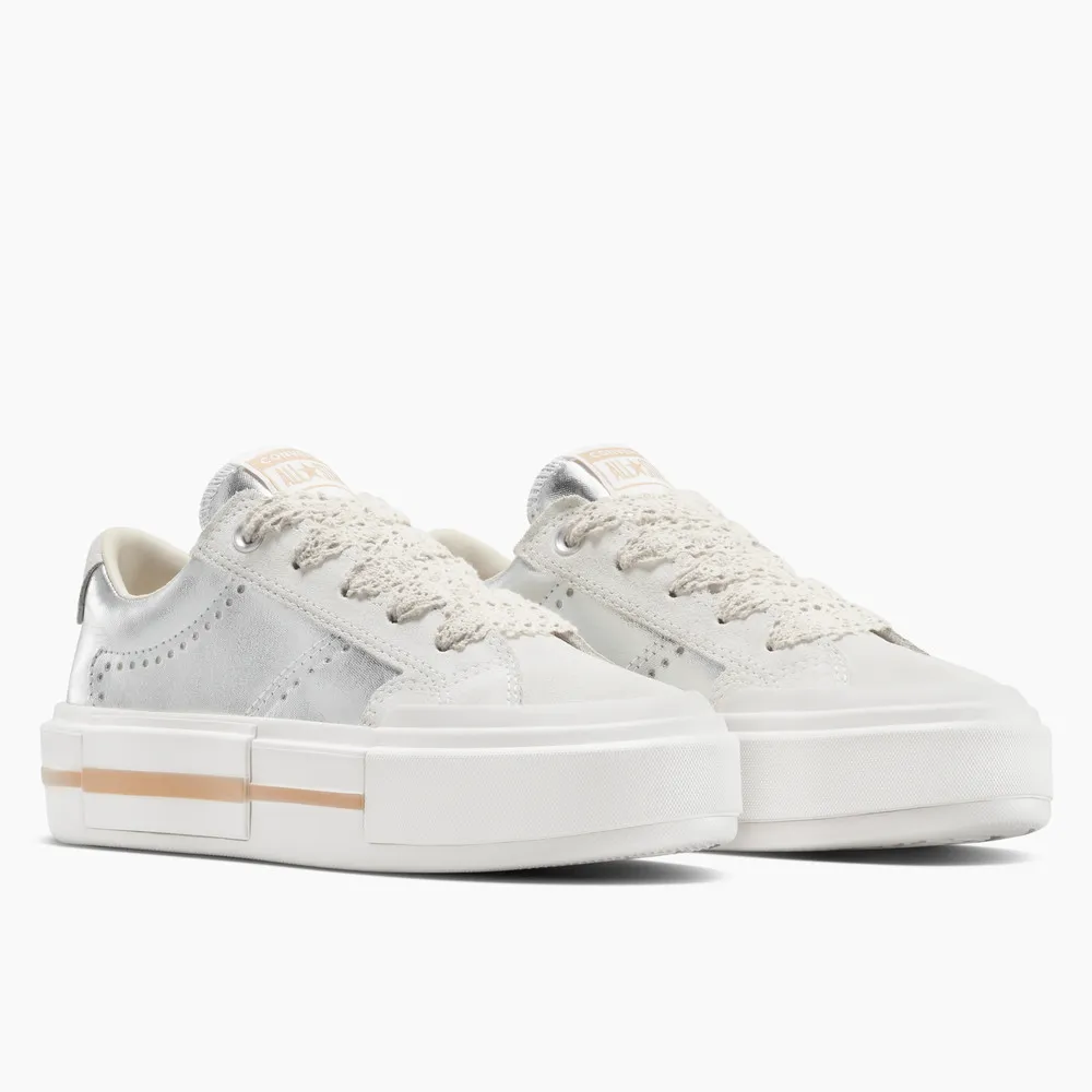 【CONVERSE】CTAS CRUISE OX 低筒 UU鞋 厚底鞋 休閒鞋 男鞋 女鞋 銀白(A15190C)