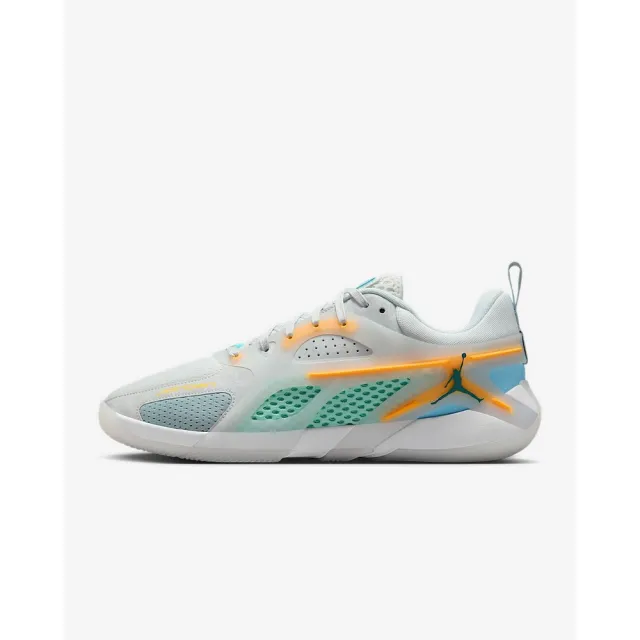 【NIKE 耐吉】運動鞋 籃球鞋 男鞋 JORDAN HEIR SERIES PF 綠色 藍 橘 緩震 喬丹(FQ3859101)