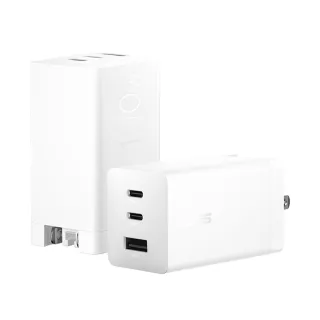 【ASUS 華碩】100W 3孔 GaN 充電器 AC100-03(含1.5m充電線)