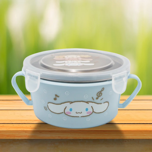 大耳狗喜拿-304不鏽鋼雙耳隔熱餐碗-2入(隔熱餐碗)