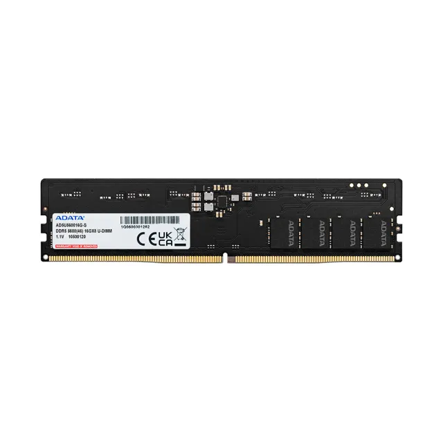 【ADATA 威剛】DDR5 5600 8GB 桌上型記憶體 (AD5U56008G-S)