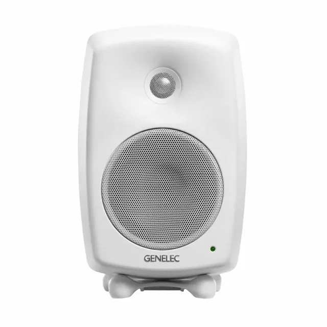 【GENELEC】8030C 5吋 主動式監聽喇叭 一對 深灰色/白色/金屬色(公司貨保證)
