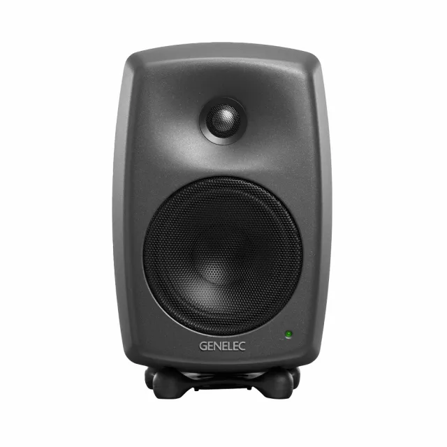 【GENELEC】8030C 5吋 主動式監聽喇叭 一對 深灰色/白色/金屬色(公司貨保證)