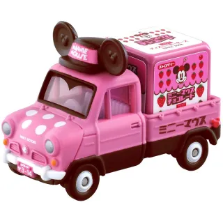 【TOMICA】迪士尼小汽車 米妮小貨車 白色情人節版