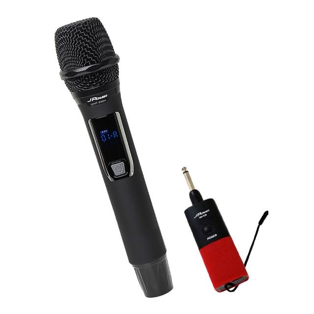【J-POWER 杰強】震天雷 行動式無線麥克風組(UHF-999單機型)