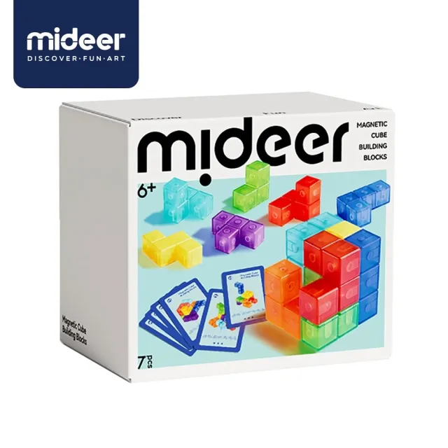 MiDeer 磁力立方體建構積木
