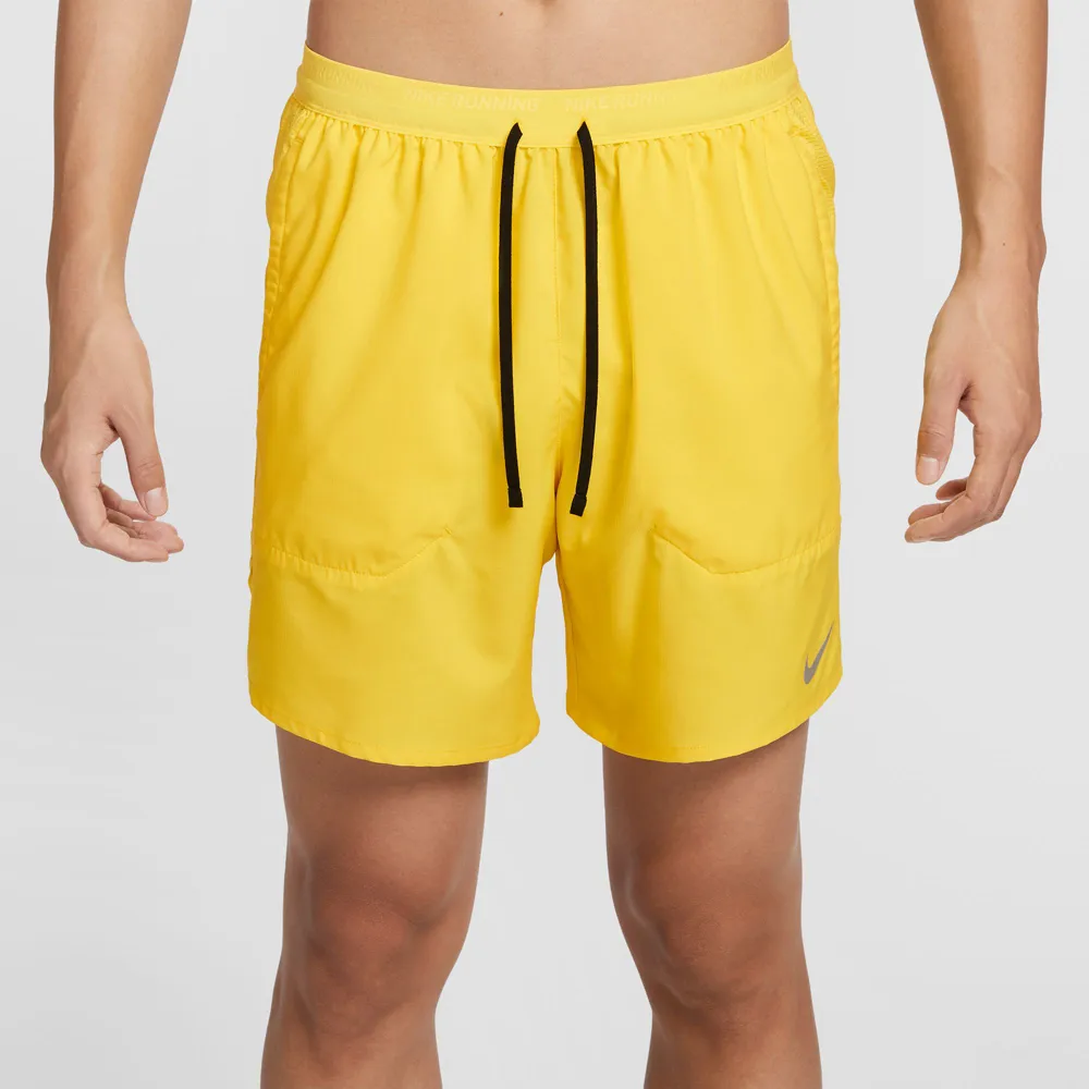 NIKE 耐吉】短褲男運動褲AS M NK DF STRIDE 7IN UL SHRT 黃DM4742-718