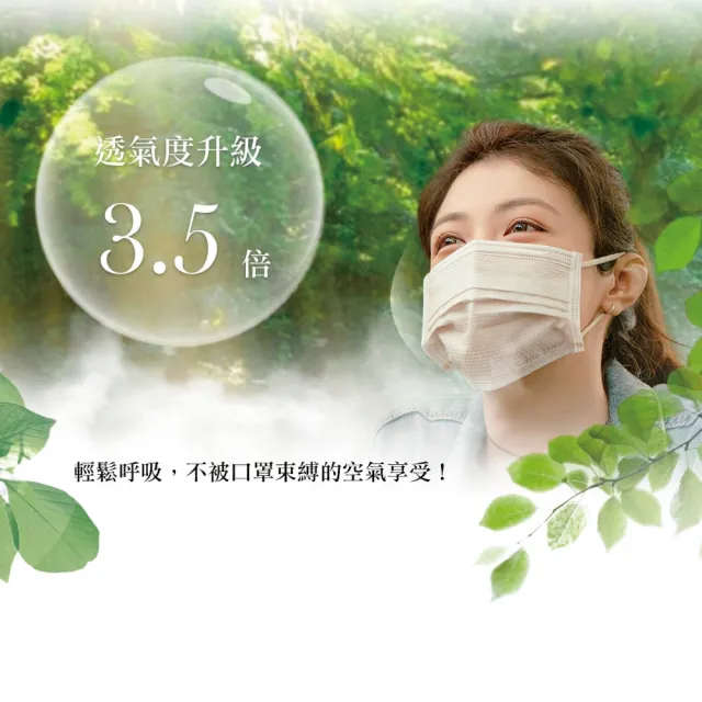 【JUN 郡昱】成人呼吸透氣平面泡泡紋醫療口罩50入/盒；4盒組(台灣製造 平面口罩 透氣口罩)
