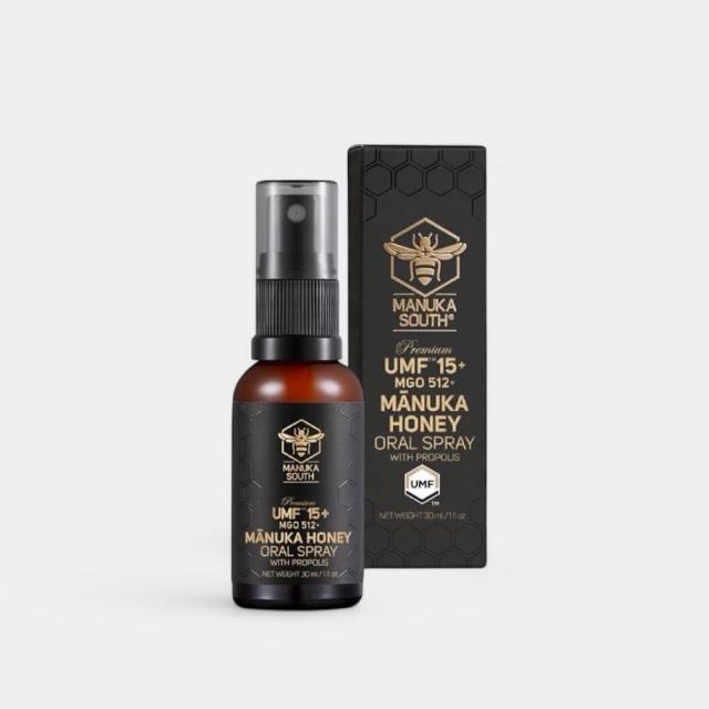 【MANUKA 麥盧卡】紐西蘭麥蘆卡UMF15+蜂膠精華液態食品-噴霧型 - 單瓶(蜂膠UMF15+)