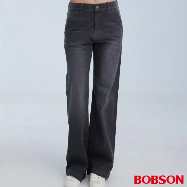 【BOBSON】女款AI體控革命2.0寬褲(8267-87)