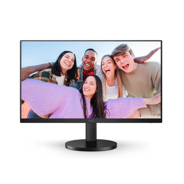  AOC U27B3CF 為 27 吋 4K UHD IPS 面板電腦螢幕，解析度 3840x2160@60Hz，提供 NTSC 109% 廣色域與 DCI-P3 99% 色彩覆蓋，支援 HDMI 與 USB-C 訊號輸入。具備 178° 廣視角、2ms 低延遲反應時間、零閃屏護眼設計、內建 2W x 2 喇叭，並可 VESA 壁掛。適合專業設計、影音娛樂與日常辦公，三年保固，BSMI 認證。 