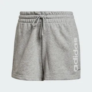 【adidas 愛迪達】LOGO 運動短褲 女 H07874