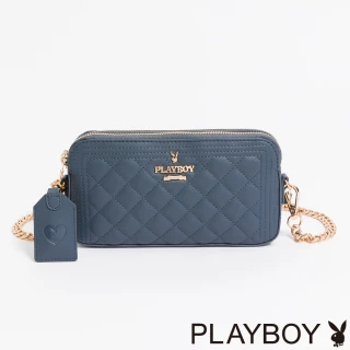 【PLAYBOY】斜背包  Unusual系列(藍色)