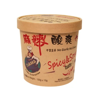 【大瑪南洋蔬食】純素酸辣粉 二箱(133gx6入/箱)