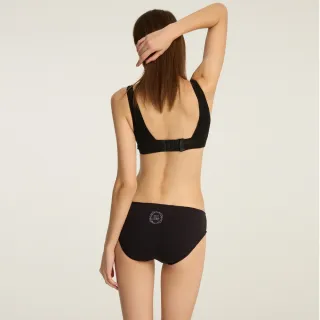 【Anden Hud】夢境花園．花苞中腰三角內褲(黑-內心花園)