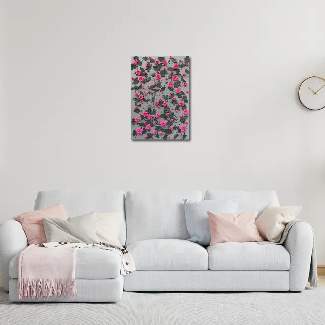 【御畫房】當代國家級展覽畫家 抽象系列手繪油畫70×100cm(DB-111)