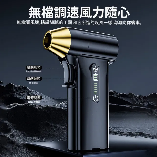 【SUiTU】13萬轉 強力手持吹塵器 高速渦輪暴力吹塵槍 車用吹氣泵