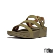 【FitFlop】SKINNY II 後帶皮革造型涼鞋(二色)