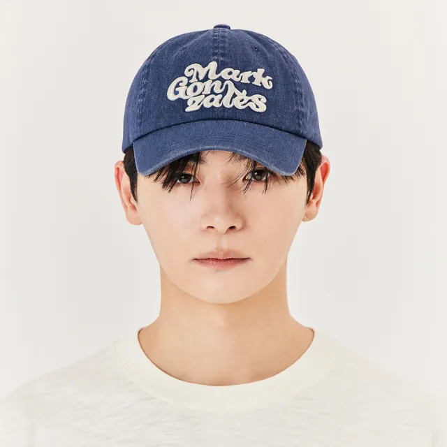 【Mark Gonzales官方旗艦】MG LOGO 棒球帽-藍色