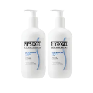 【PHYSIOGEL 潔美淨】淨層脂質保濕乳液400ml2入組(加強保濕 / 皮膚科醫師推薦)