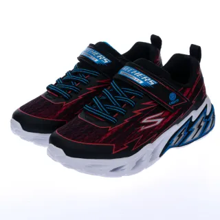 【SKECHERS】男童系列 男童鞋 燈鞋 LIGHT STORM 2.0(400149LBKRD)