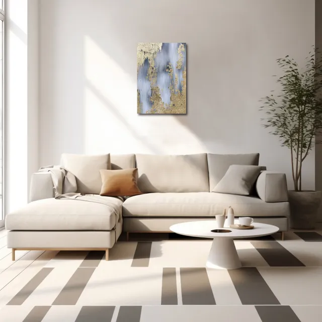 【御畫房】當代國家級展覽畫家 抽象系列手繪油畫70×100cm(DB-152)