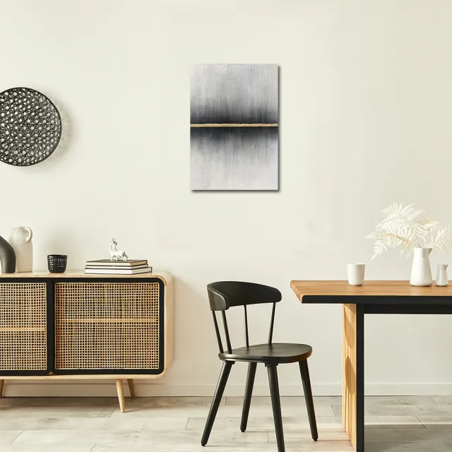 【御畫房】當代國家級展覽畫家 抽象系列手繪油畫70×100cm(DB-159)