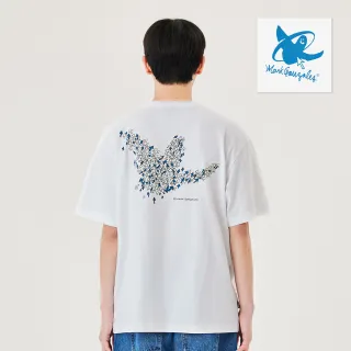 【Mark Gonzales官方旗艦】男女同款 INTERNET 小天使T恤-白色