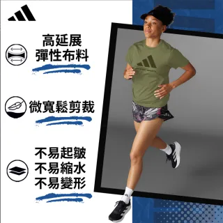 【adidas 愛迪達】吸濕排汗經典短袖上衣(快乾 透氣 親膚 彈性 抑菌抑味 LOGO 休閒 運動 男女同款 多色任選)