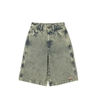 【Dickies】女款染色丹寧純棉伐木細節設計休閒牛仔短褲｜DK0A87TKL27