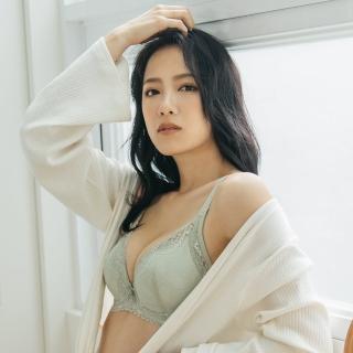 【玉如阿姨】春日之初內衣※0692若綠(A.B.C罩 小胸 服貼 不簍空 軟鋼圈 舒適 台灣製)