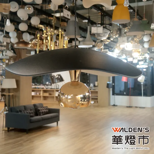 【華燈市】浮動點綴LED 12W單色溫可調升降吊燈-2色(伸縮吊線 裝潢用 4000K色溫)