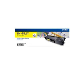 【brother】TN-451Y 原廠黃色碳粉匣(適用：HL-L8360CDW、MFC-L8900CDW)
