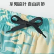 【SUNY】雙層寬鬆兩用沙灘游泳褲 防尷尬泳褲 四角泳褲 男生泳褲 五分泳褲