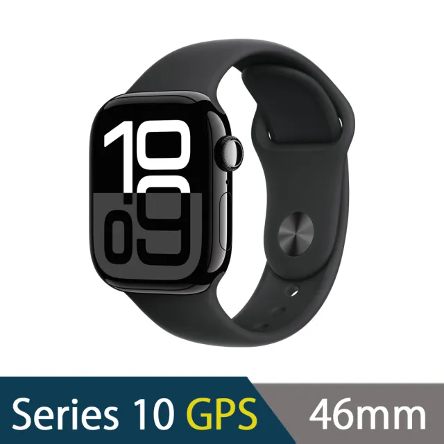 金屬錶帶組【Apple】Apple Watch S10 GPS 46mm(鋁金屬錶殼搭配運動型錶帶)