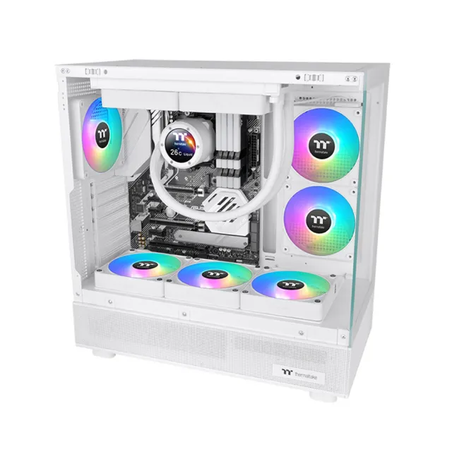 【Thermaltake 曜越】CT140 120 EX 反轉扇葉 ARGB主板連動風扇 三顆包 磁吸式12 14公分(CL-F19X-PLXXXX-A)