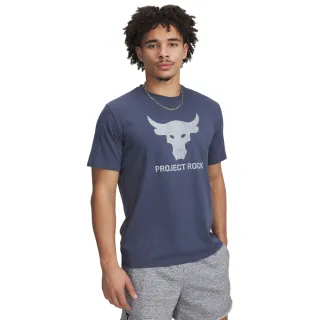 【UNDER ARMOUR】UA 男 Pjt Rock Brahma Bull 短袖T-Shirt_1383191-045(藍灰色)
