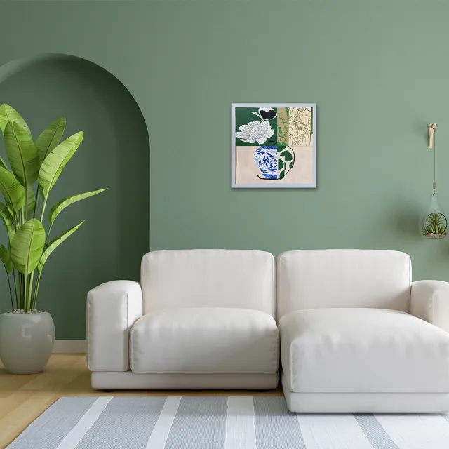 【御畫房】當代國家級展覽畫家 抽象系列手繪油畫80×80cm(DB-195)