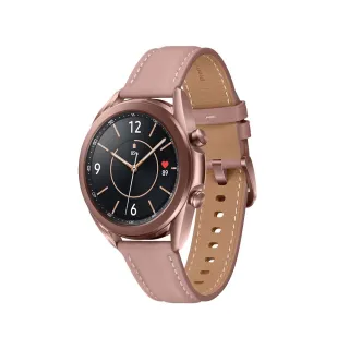 【Samsung 三星】A+級福利品 Galaxy Watch3 WIFI 41mm(縫線皮革錶帶)