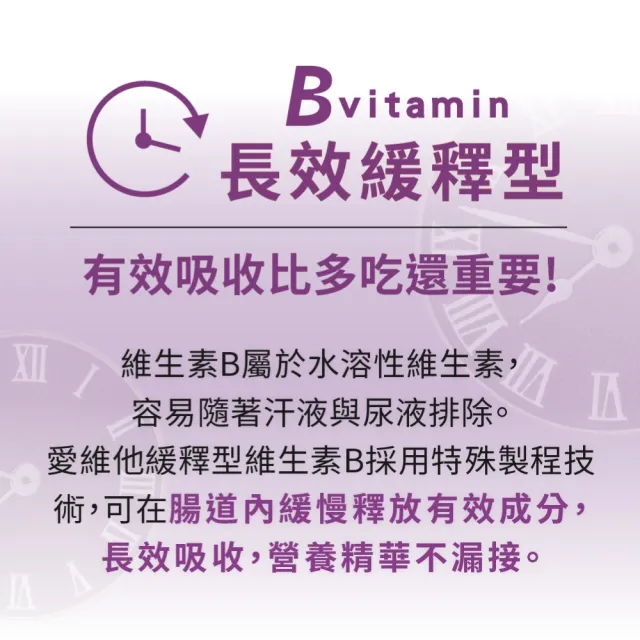 【LOVITA 愛維他】緩釋型甲基維他命B12素食錠(維生素B12)