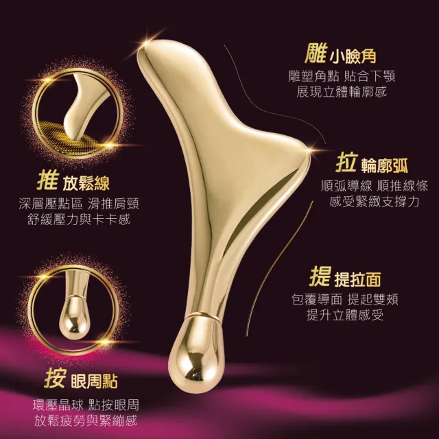 【女神伊登】超導微流美膚棒(弧度貼合臉部輪廓)