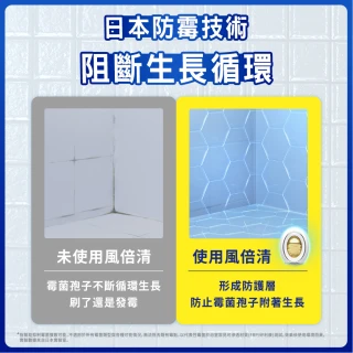 【風倍清】浴廁用防霉防臭劑/芳香劑 5入裝(柔和花香/清新柑橘)