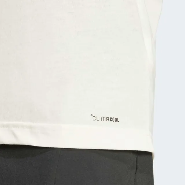 【adidas 愛迪達】M Str G T 男 T恤 運動上衣 休閒短袖 米白 亞版(JJ1447)