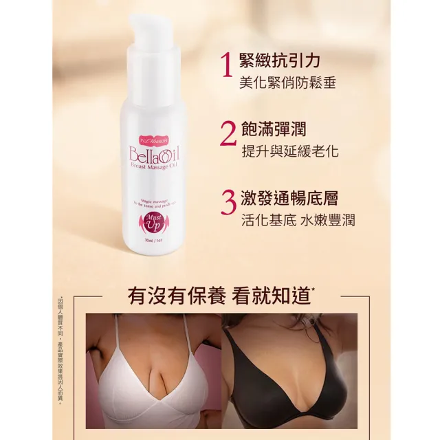 即期品【IvyMaison】美胸強塑精油 plus+ 30ml(共4入)(母親節/產後哺乳按摩胸部)