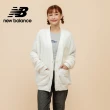 【NEW BALANCE】NB 棉質長袖外套開襟衫_女性_深藍/米白色_WT51515NNY_WT51515SST(美版 版型偏大)