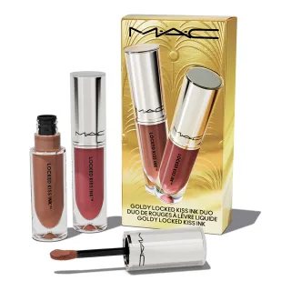 【M.A.C】金緻聖誕系列-2色超鎖吻霧感唇釉組